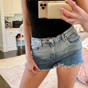 Denim shorts